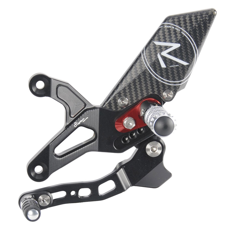 Lightech Version R Rearsets Reverse Shift Kawasaki ZX6R 2005-2026