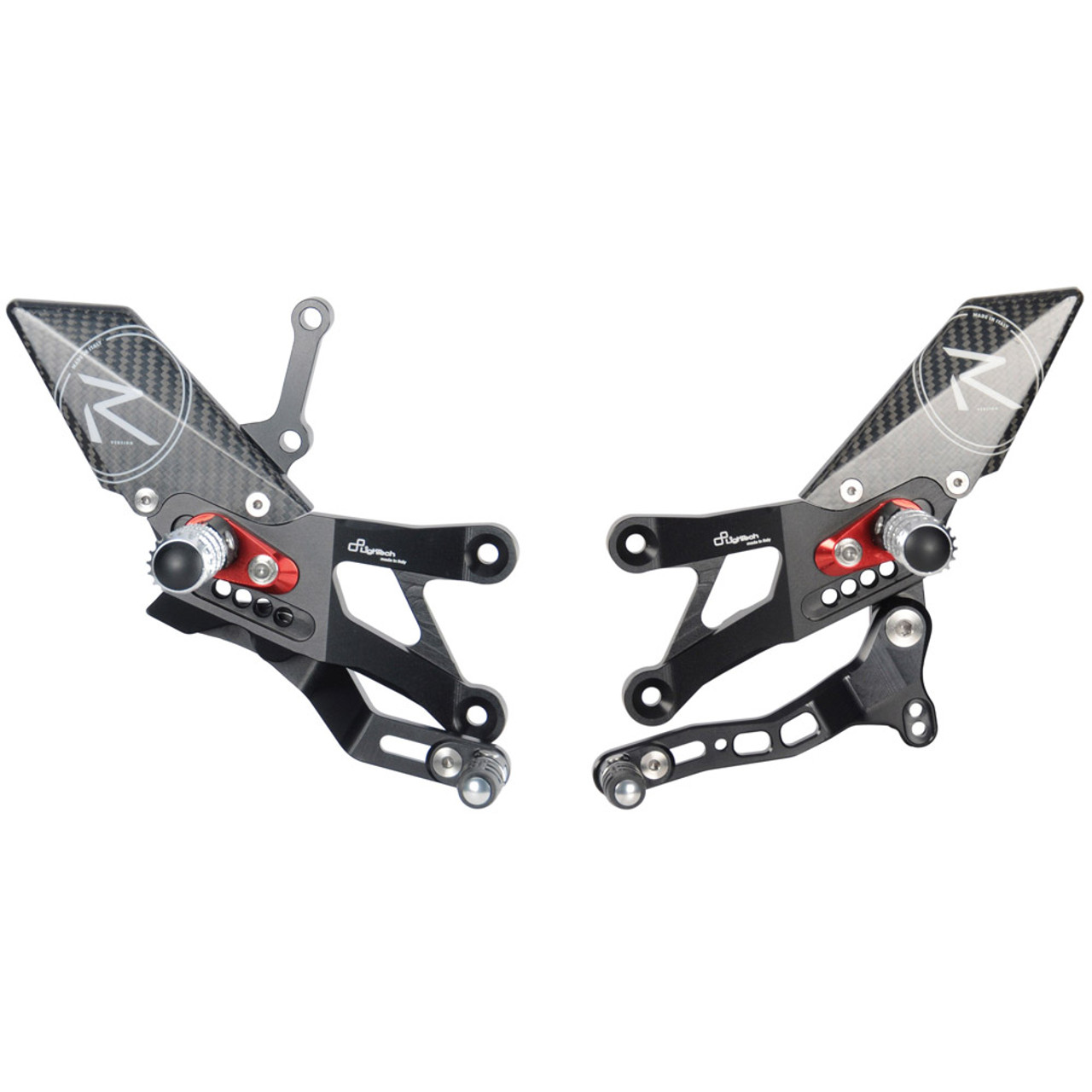 Lightech R Version Rearsets Reverse Shift Yamaha R3 2015-2025