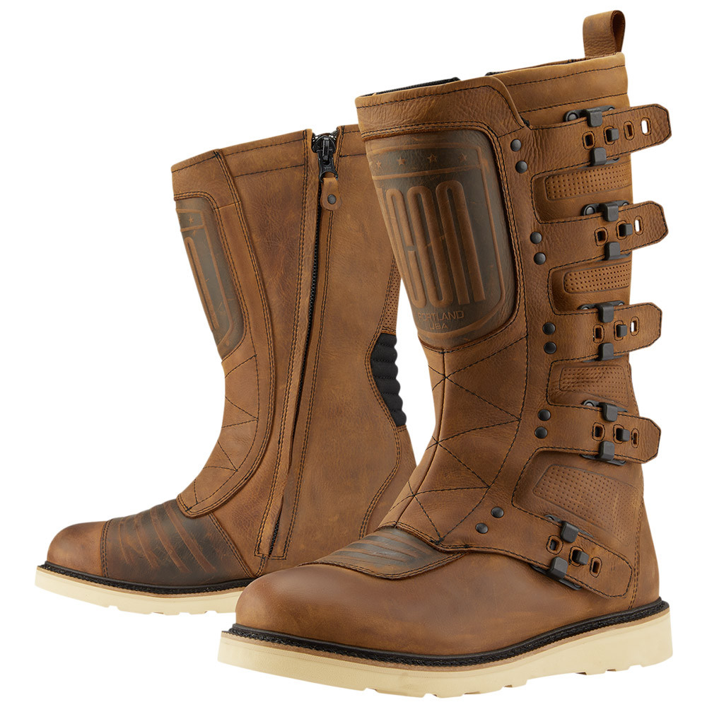 ICON ELSINORE2 サイズ 9 Icon Elsinore2 CE Boots - Sportbike Track Gear