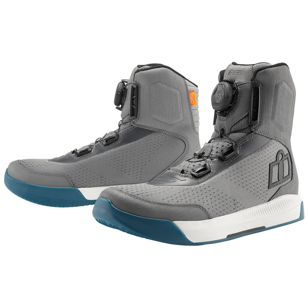 Icon Overlord Vented CE Boots - Sportbike Track Gear