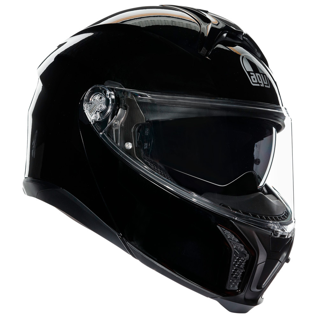 AGV Tourmodular Solid Helmet Black - Large