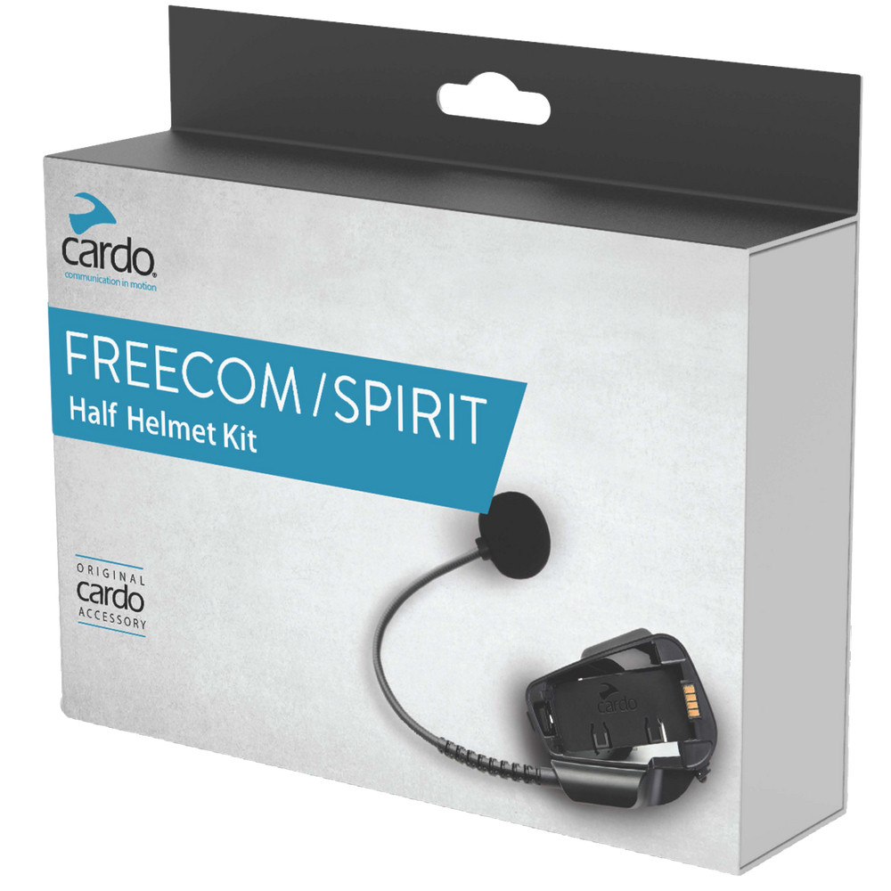 Cardo Systems Freecom X/Spirit Half Helmet Kit - Sportbike Track Gear