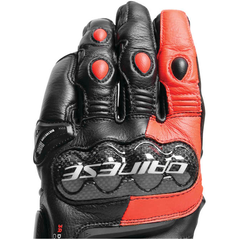DAINESE グローブ CARBON 4 SHORT RED サイズS Dainese Carbon 4 Short Gloves - Sportbike Track Gear