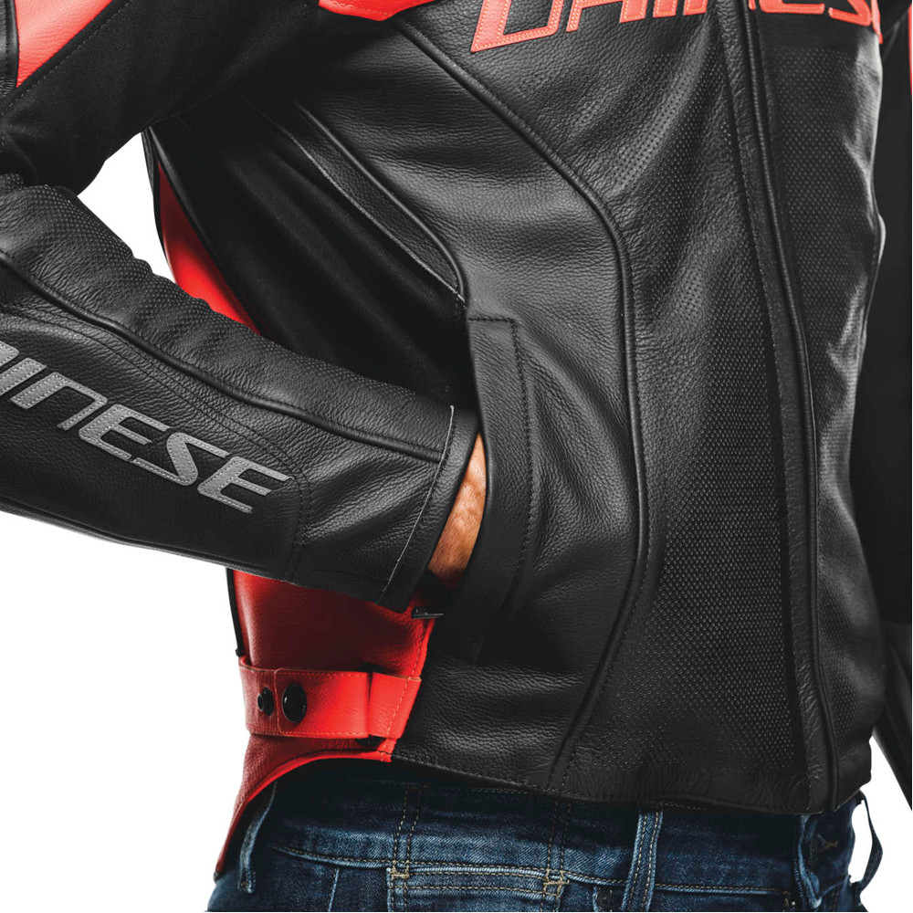 Dainese Racing 4 Perforated Leather Jacket | Sportbike Track Gear