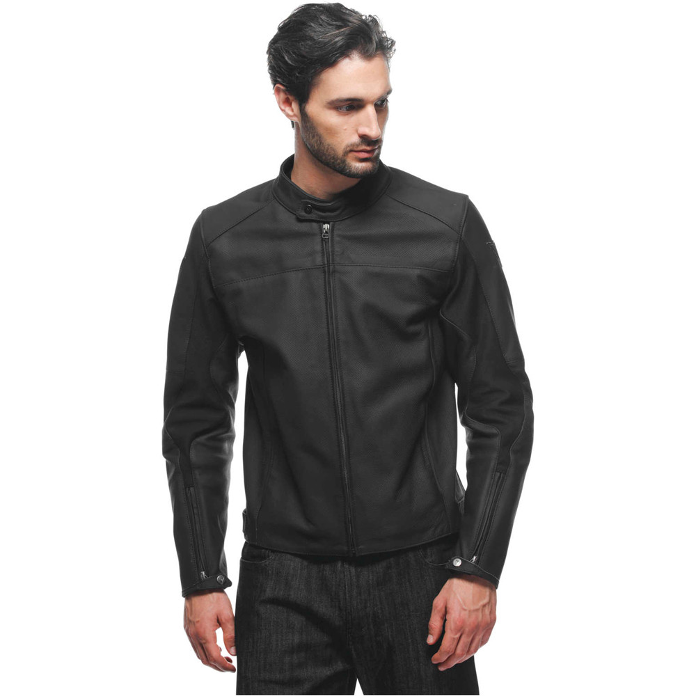 Dainese Men's Razon 2 Perforated Leather Jacket - Sportbike Track Gear