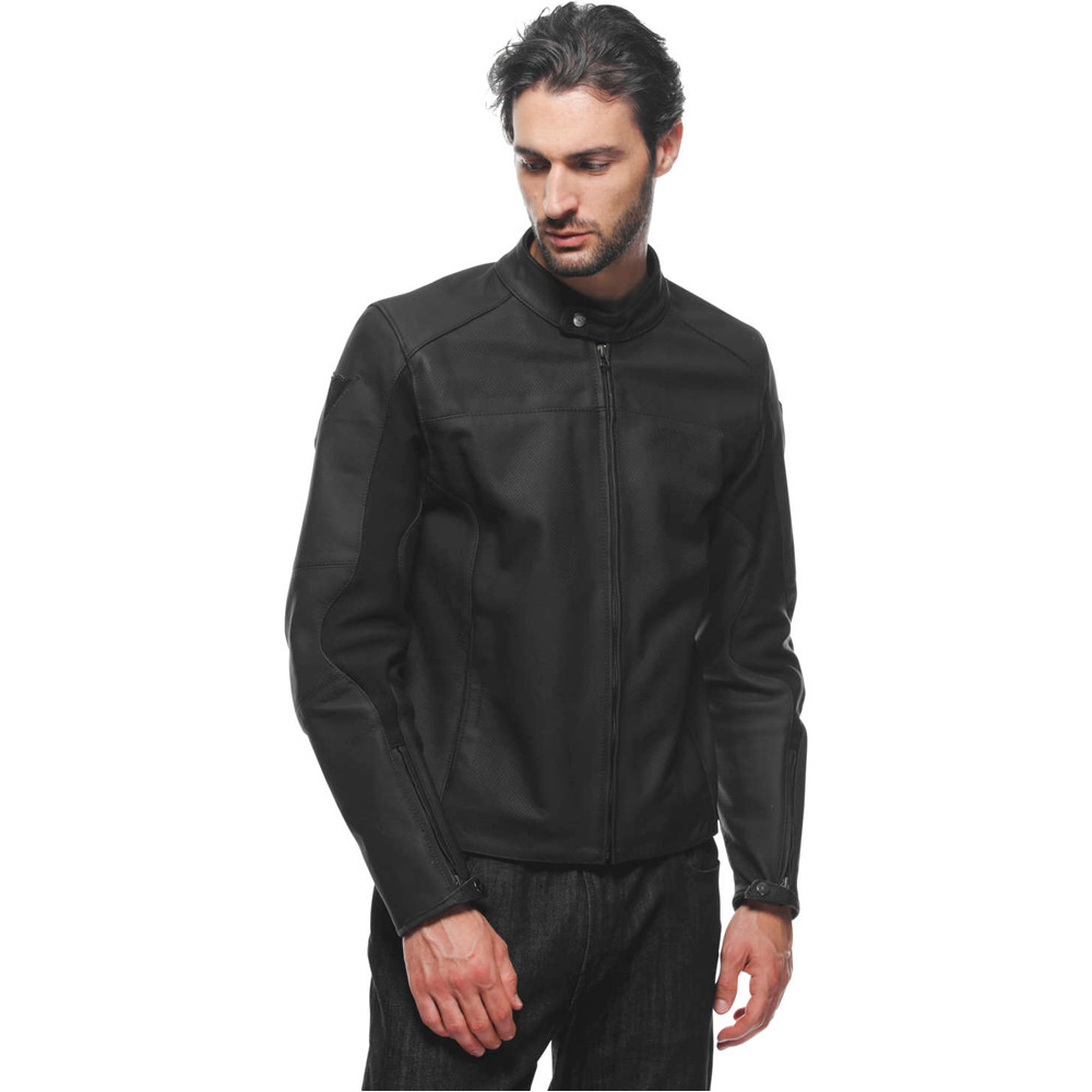 Dainese Men's Razon 2 Perforated Leather Jacket - Sportbike Track Gear