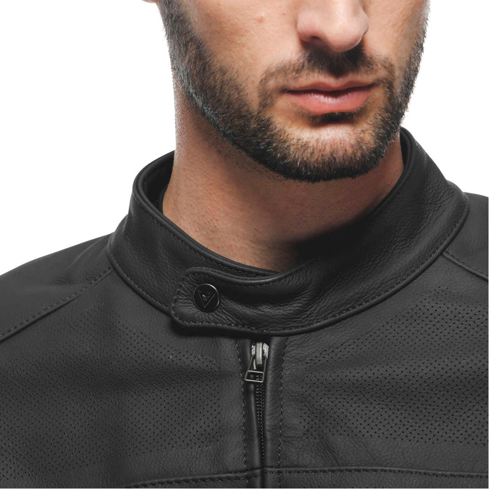 Dainese Men's Razon 2 Perforated Leather Jacket - Sportbike Track Gear