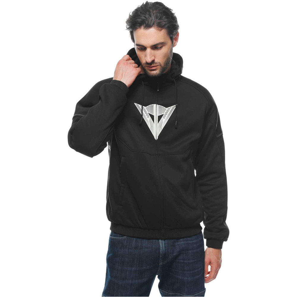 Dainese Men's Daemon-X Safety Zip Hoodie - Sportbike Track Gear