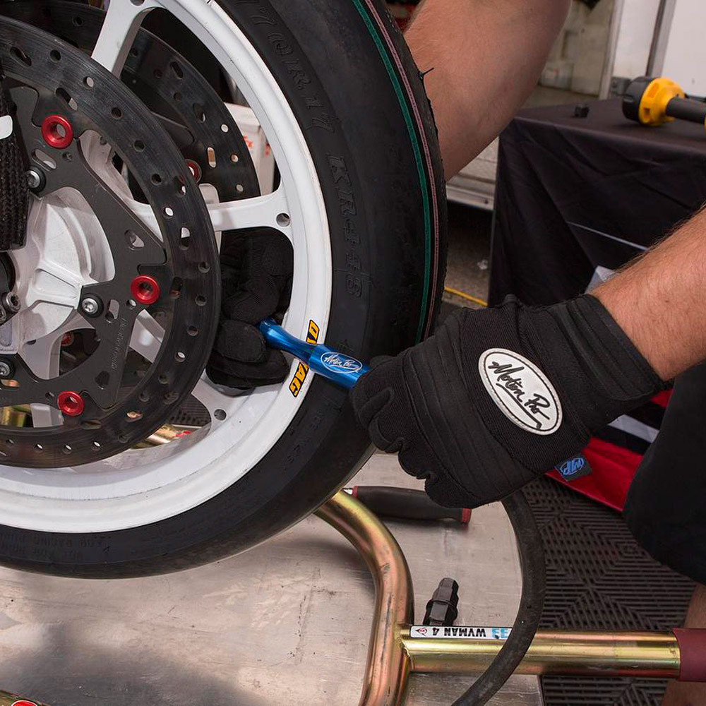 NEW Motion Pro, Pro Fill Air Chuck Pivoting Angled Head Motorcycle Car Atv Utv - Foto 7