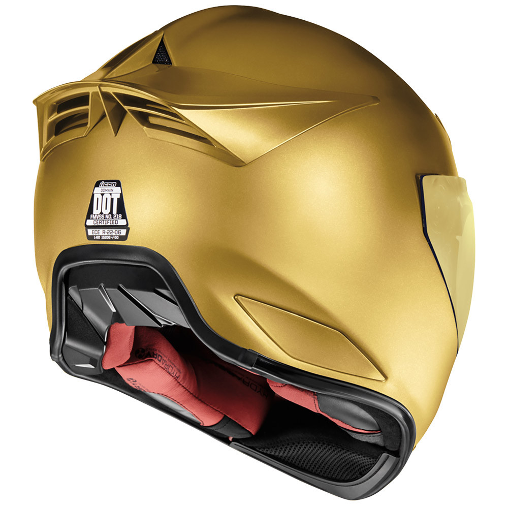 icon airmada spaztyk helmet gold IC04 Airframe Pro Airform Motorcycle Shield Uv Protection Motorcycle Visor Lens Helmets Accessories (Gold) : Automotive The ICON Domain Cornelius Helmet is the perfect choice for any motorcyclist looking for a stylish and protective helmet Icon Domain Cornelius Helmet -
