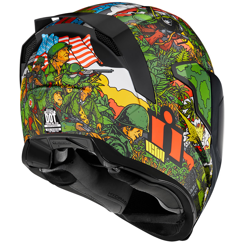 Icon Airflite Groundpounder Helmet - Sportbike Track Gear