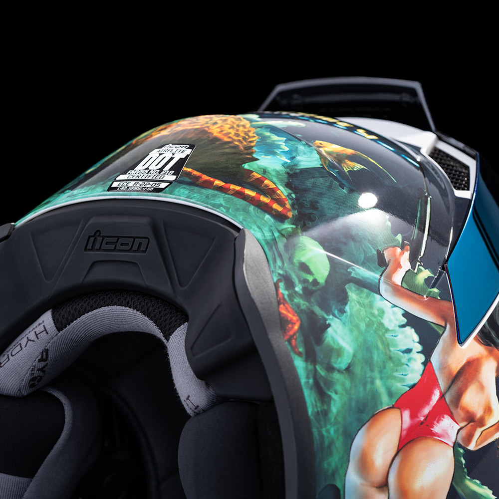 icon airflite pleasuredome 3 helmet Icon Airflite Pleasuredome 4 Helmet
