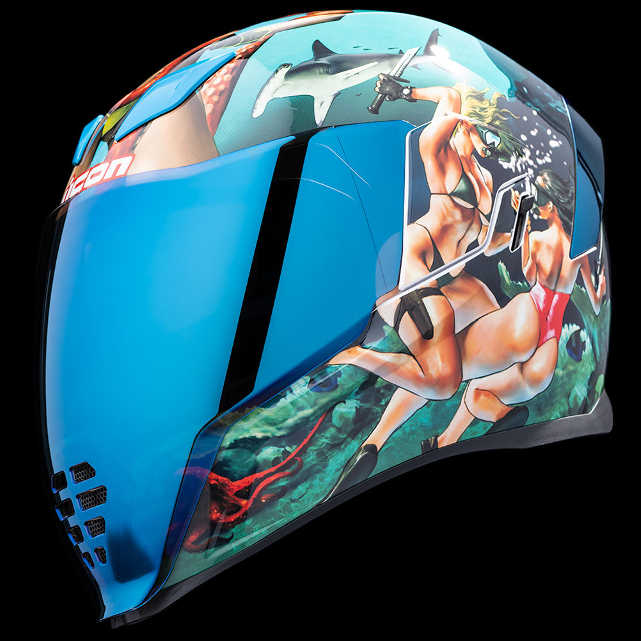 Icon Airflite Pleasuredome フルフェイス XL. Airflite Pleasure Dome 4 — Ride Icon