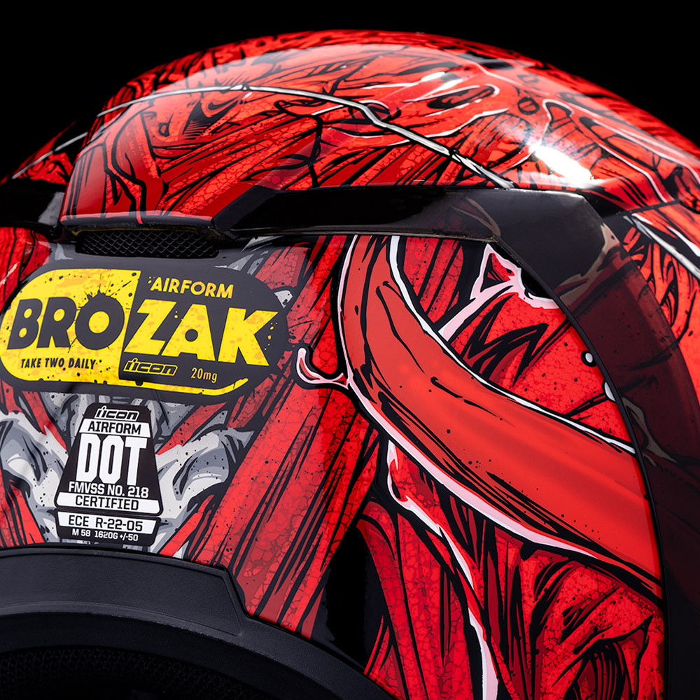 Icon Airform MIPS Brozak Helmet - Sportbike Track Gear