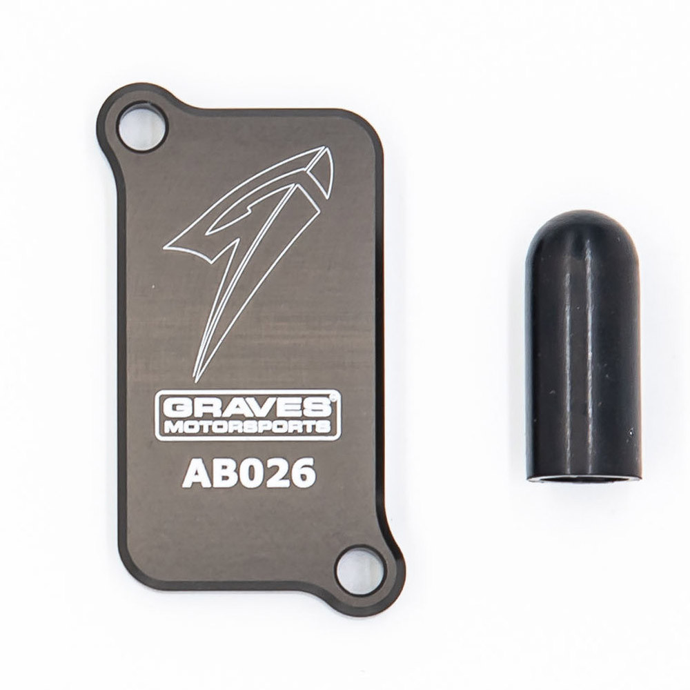 Graves Motorsports Honda CRF 450L/RL/X 2019-2025 Smog Block Off Plate