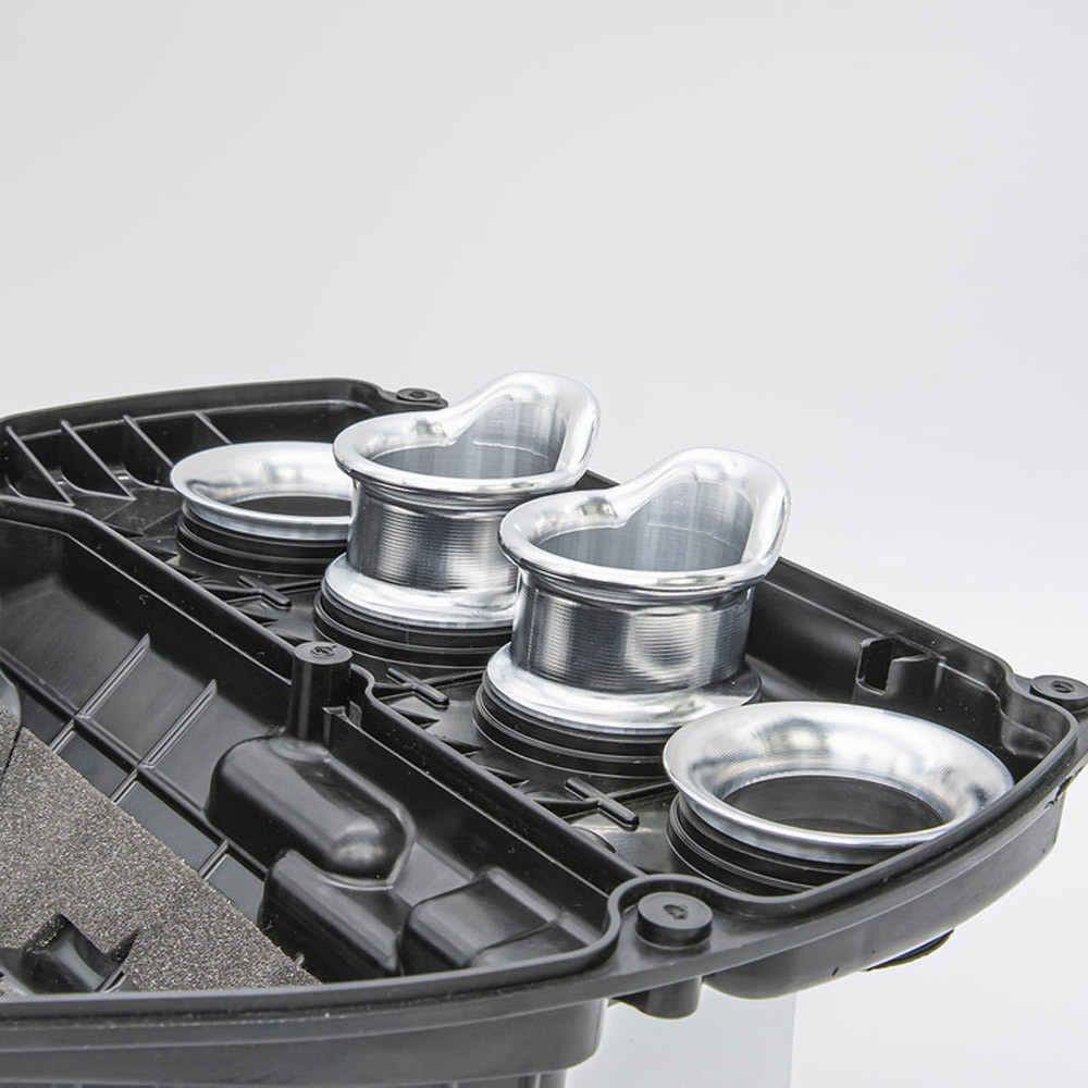 Graves Motorsports Kawasaki ZX6R 2009-2026 VE2 Velocity Stacks Silver