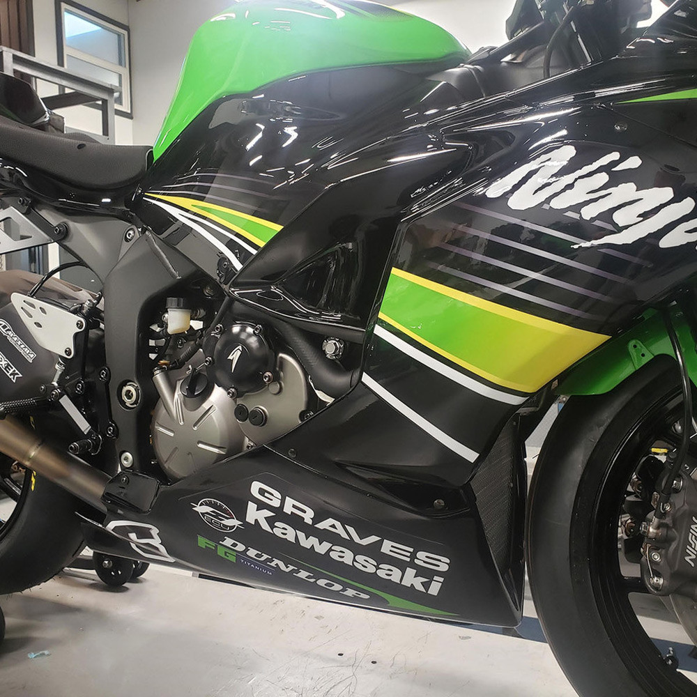 Graves Motorsports Kawasaki ZX6R 2019-2026 Right Side Engine Case