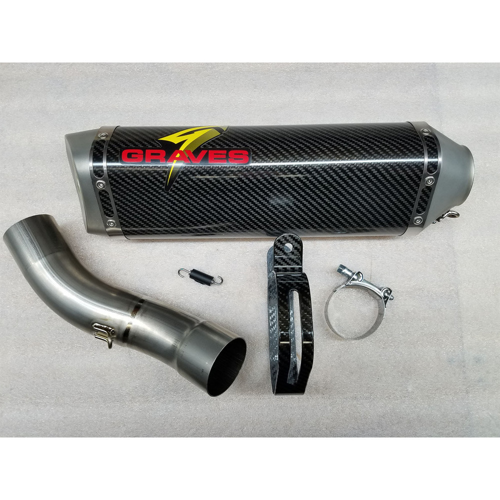 Graves Motorsports Kawasaki Z H2 2020-2023 Cat Eliminator Exhaust