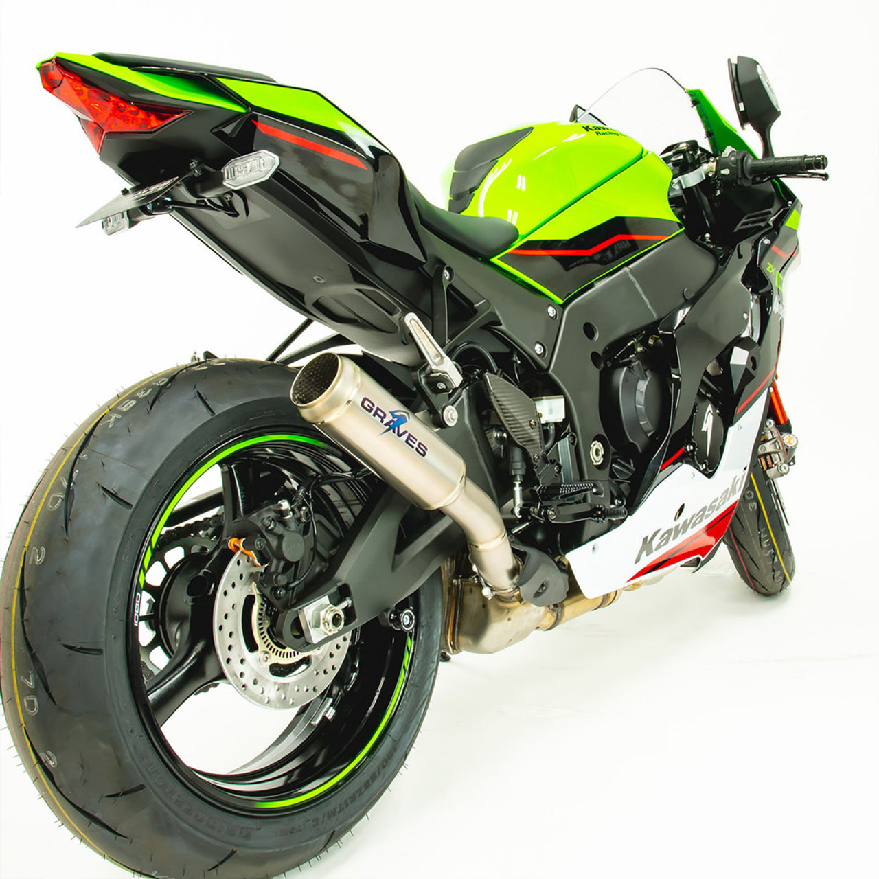Graves Motorsports Kawasaki ZX10R 2021-2025 MOTO1 Cat Back