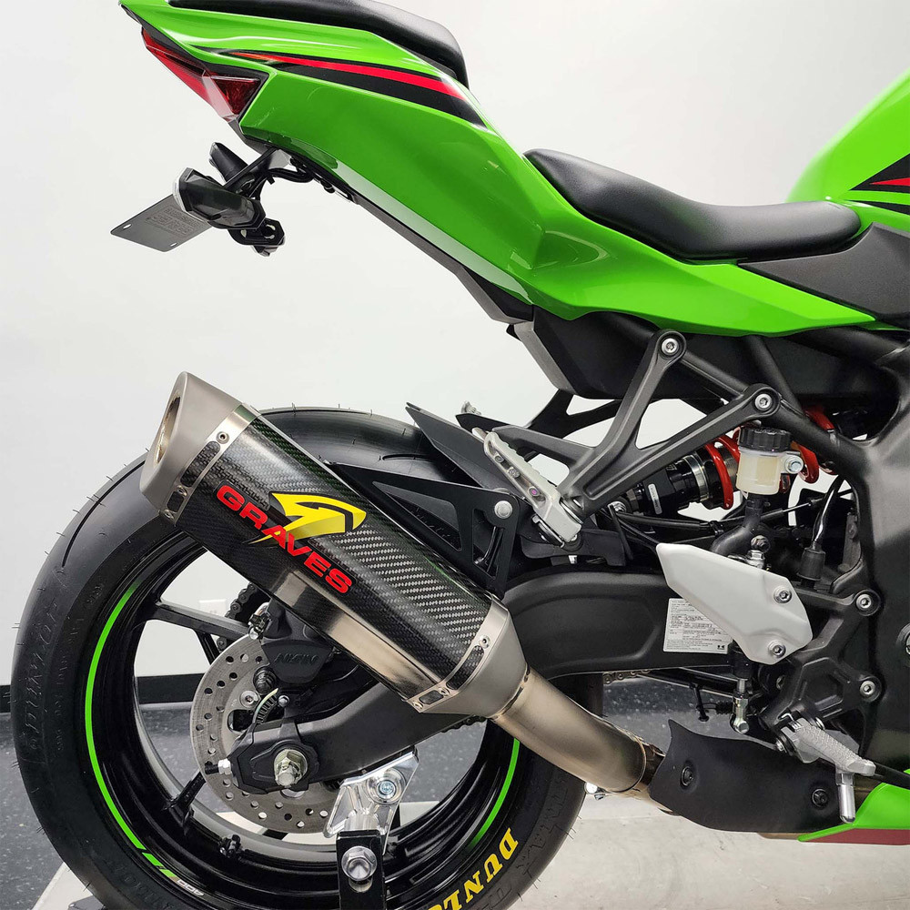 Graves Motorsports Kawasaki ZX-4RR 2023-2026 Cat-Back Slip-On