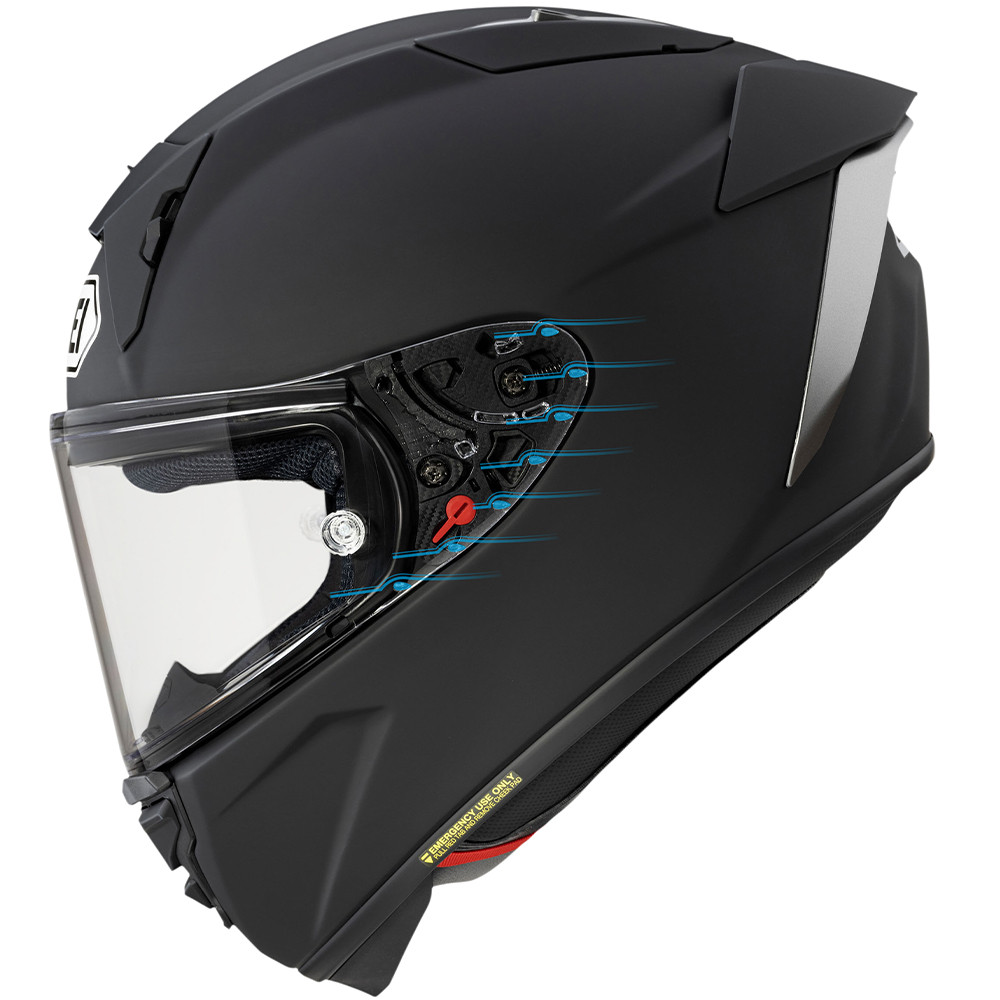 Shoei X-Fifteen Escalate Helmet - Sportbike Track Gear