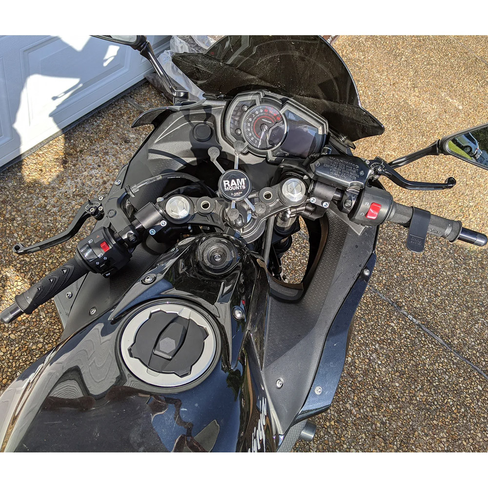 はに Woodcraft Kawasaki Z650 2017-2026 75mm Rise Side Mount Adjustable