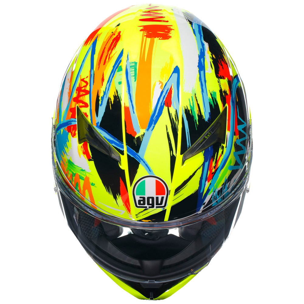 AGV K3 Rossi Winter Test 2019 Helmet - Sportbike Track Gear
