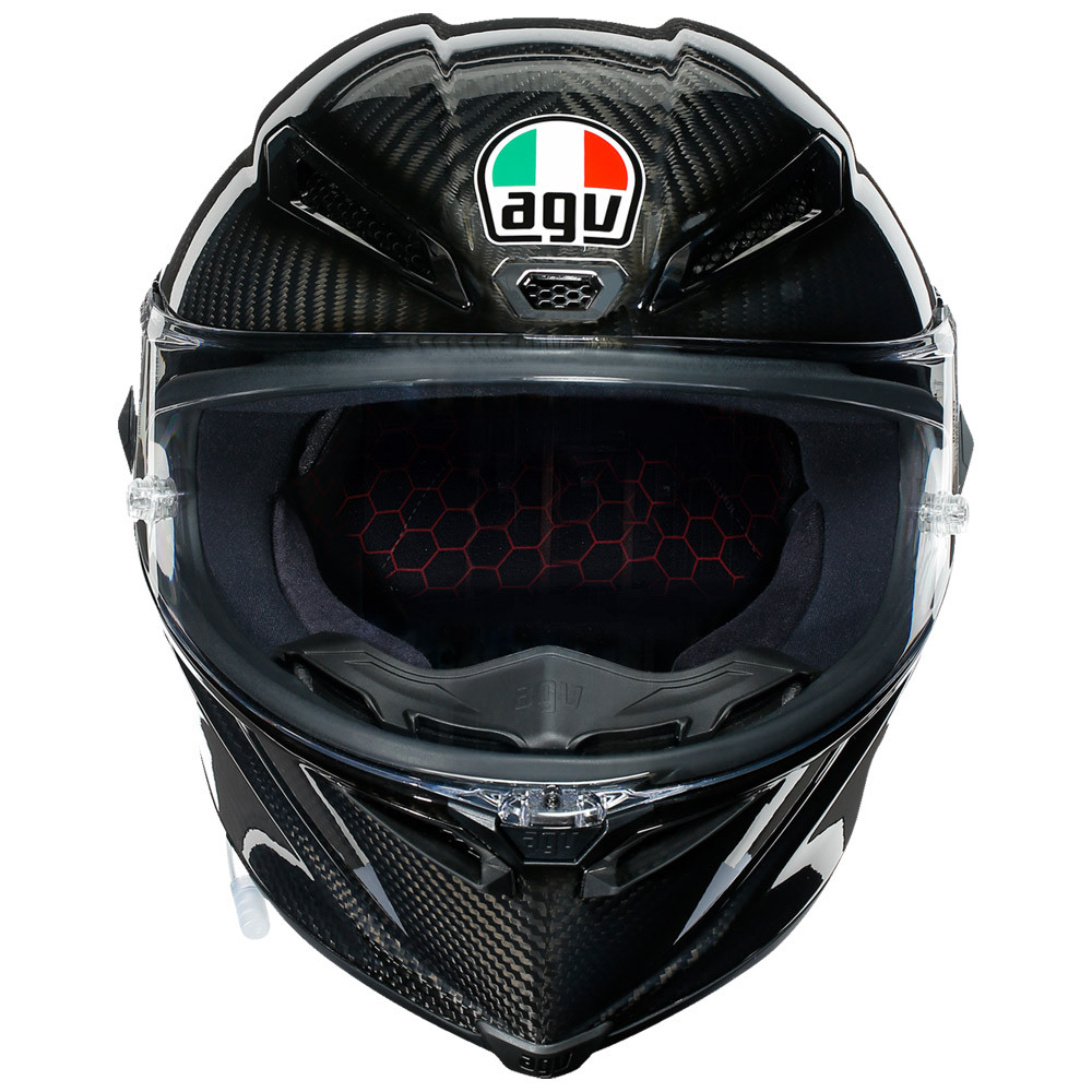 セキュリティ・セーフティ AGV PISTA GP RR GLOSSY CARBON AGV Pista GP RR Glossy Carbon Helmet - Sportbike Track Gear