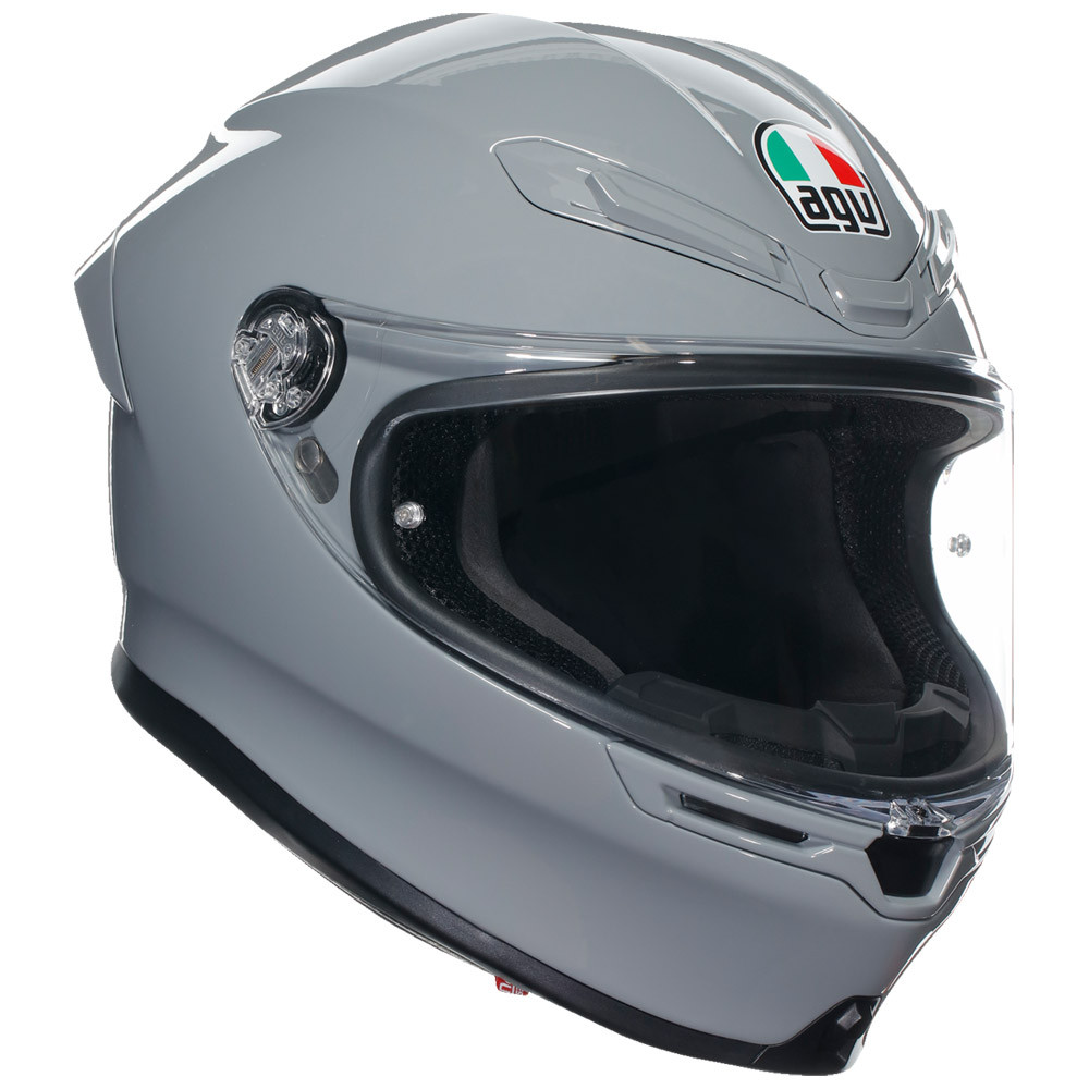 AGV K6 S Solid Helmet - Sportbike Track Gear