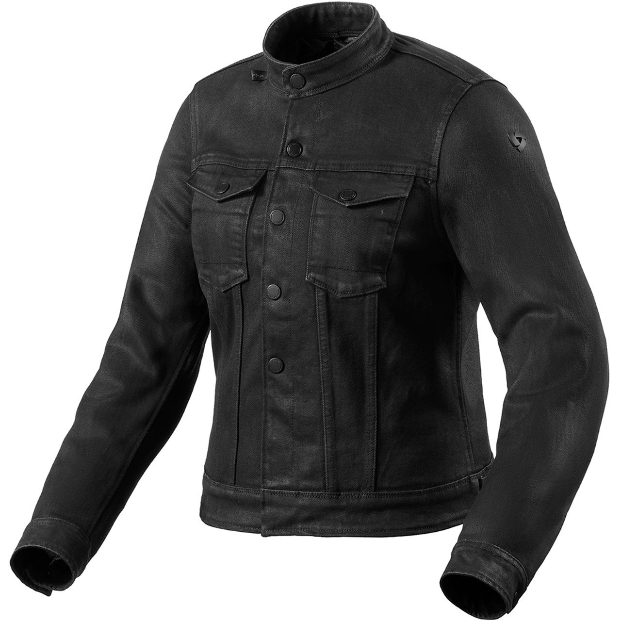 Men's Denim Atlanta Riding Jacket, Black -