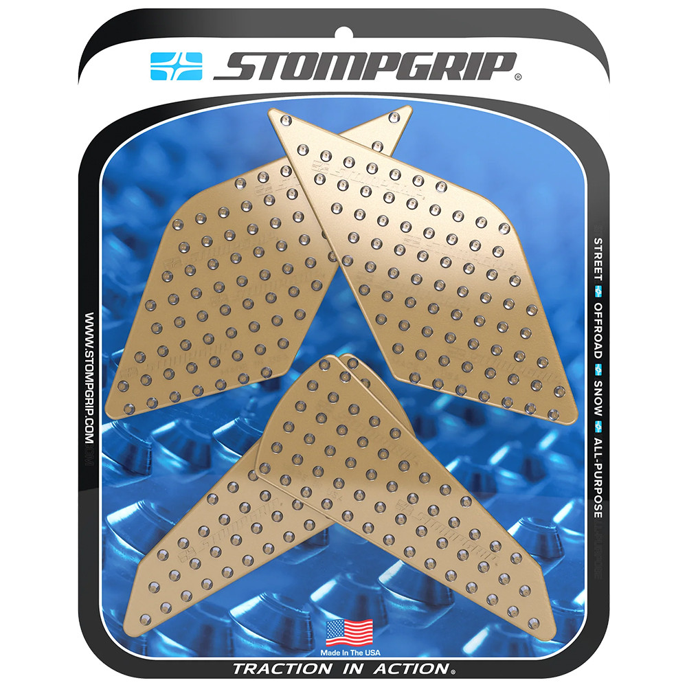 Stompgrip Kawasaki ZX-4RR 2023-2026 Traction Pad Tank Kit from