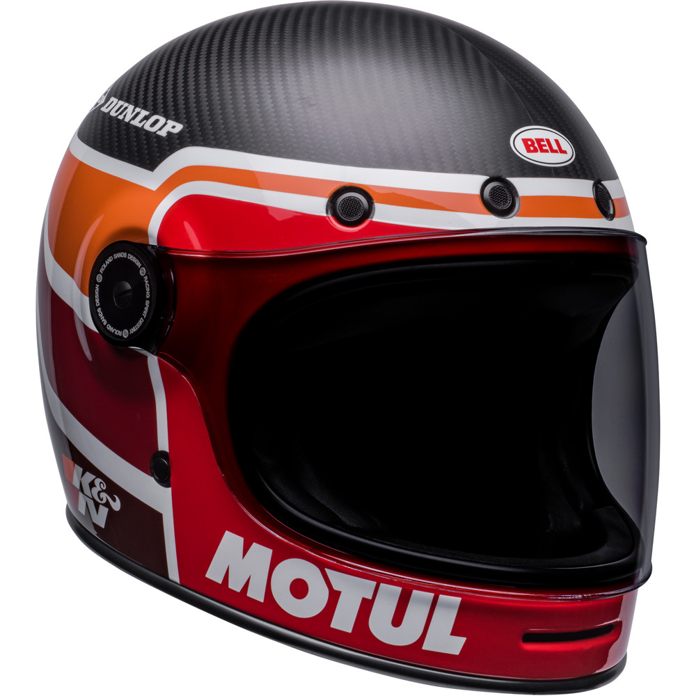 Bell Bullitt Carbon RSD Mulholland Helmet - Sportbike Track Gear