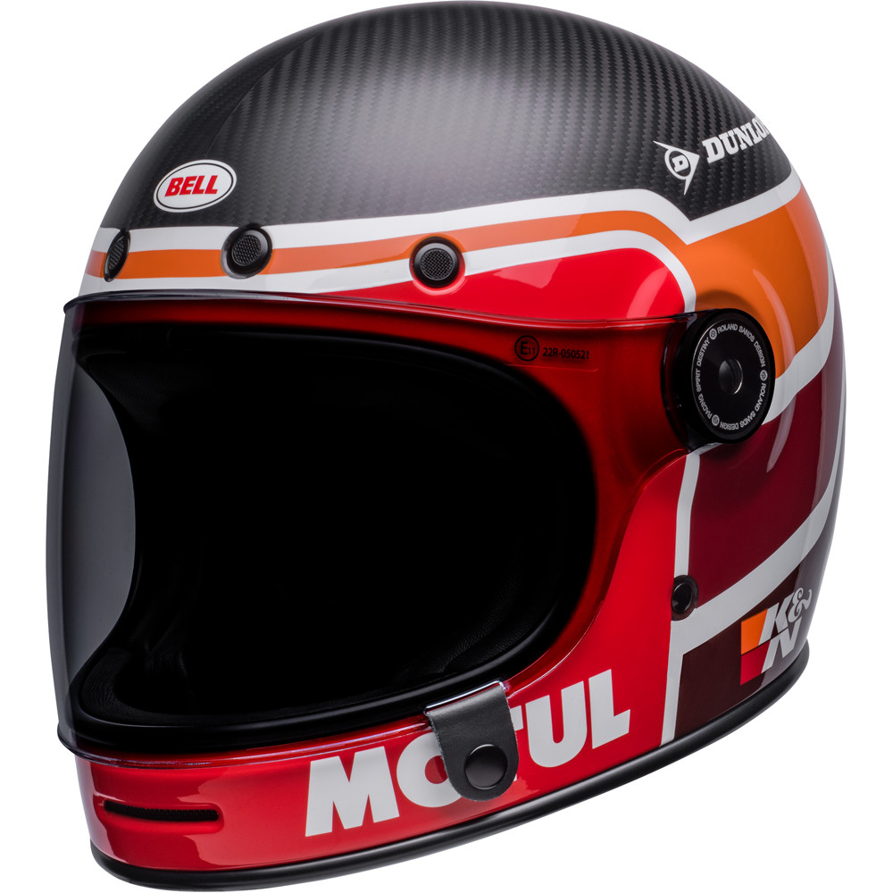 Bell Bullitt Carbon RSD Mulholland Helmet - Sportbike Track Gear