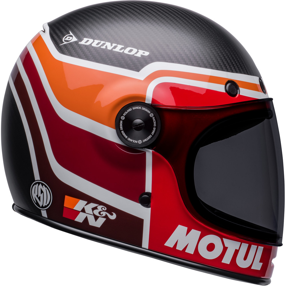 Bell Bullitt Carbon RSD Mulholland Helmet - Sportbike Track Gear