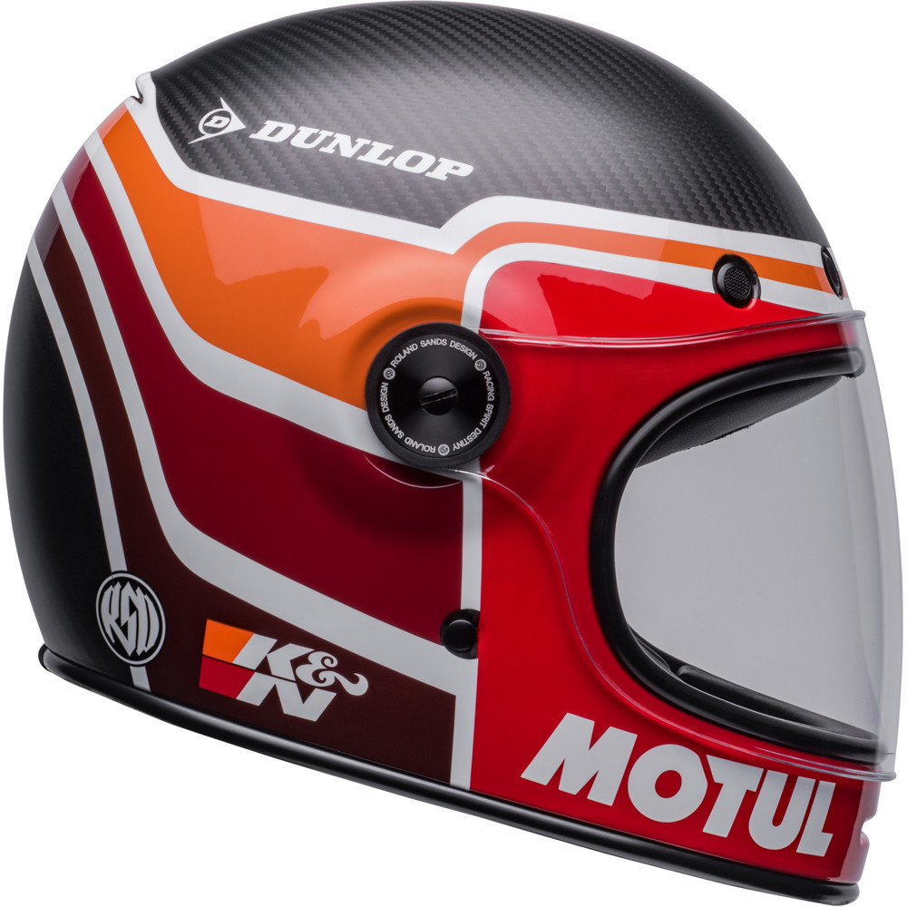 Bell Bullitt Carbon RSD Mulholland Helmet - Sportbike Track Gear