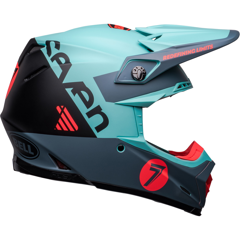 Bell Moto-9S Flex Seven Vanguard Helmet - Sportbike Track Gear