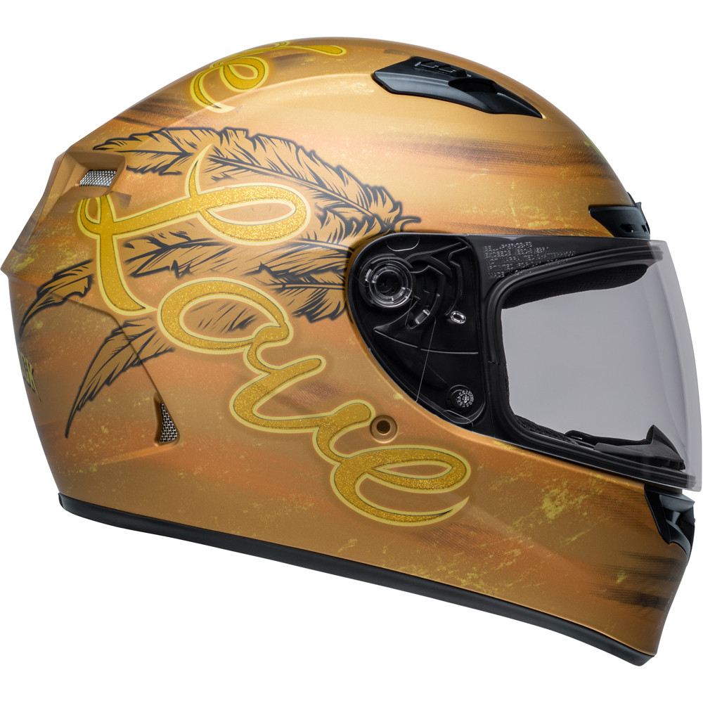 Bell Qualifier DLX MIPS Hart Luck Live Helmet - Sportbike Track Gear