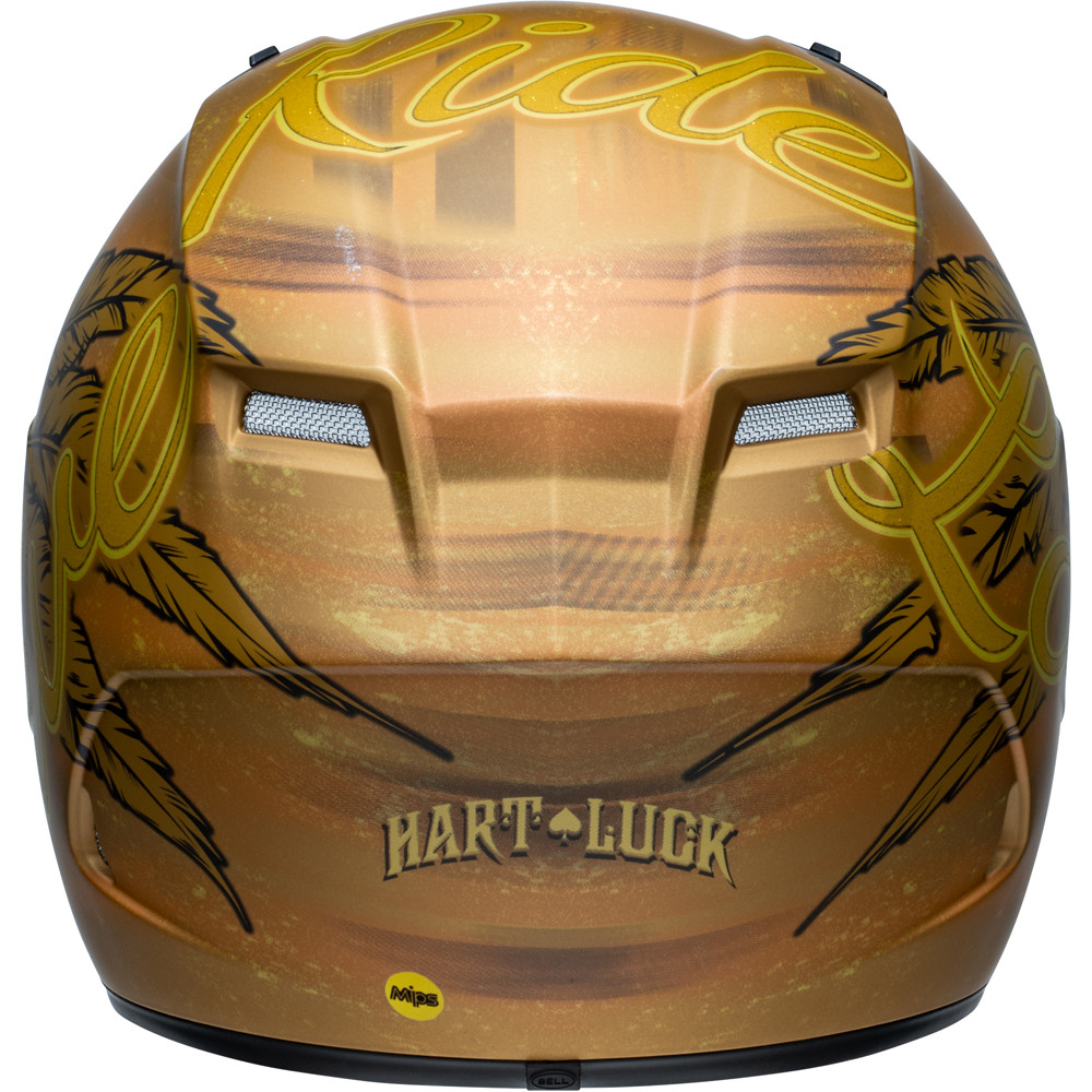 Bell Qualifier DLX MIPS Hart Luck Live Helmet - Sportbike Track Gear
