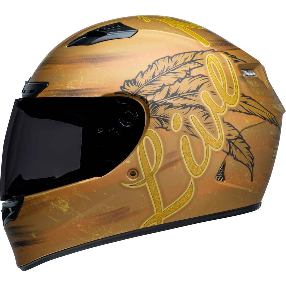 Bell Qualifier DLX MIPS Hart Luck Live Helmet - Sportbike Track Gear