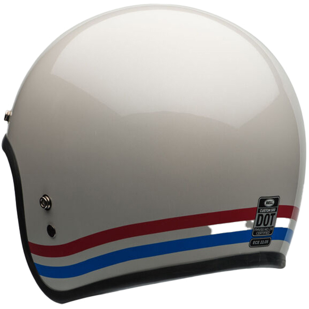 BELL Custom 500 Stripes トリコロールサイズXL Bell Custom 500 Stripes Helmet - Sportbike Track Gear