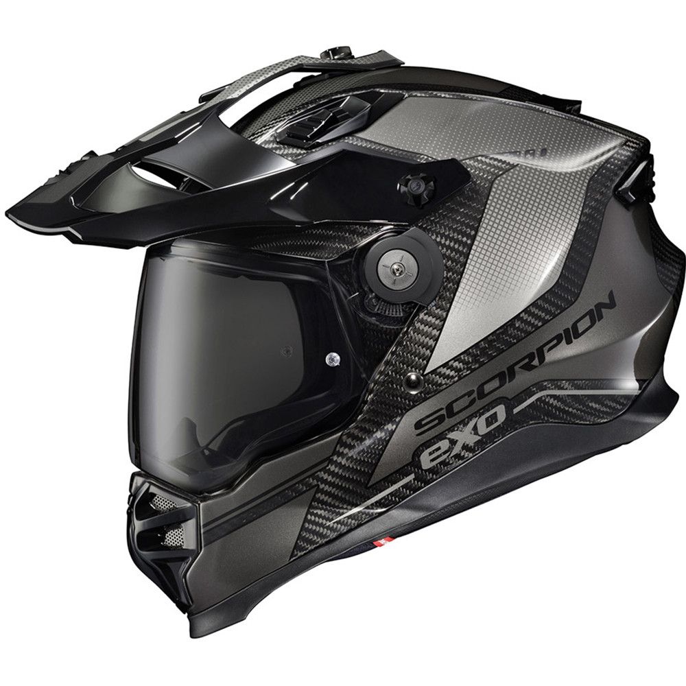 Scorpion EXO-XT9000 Carbon Trailhead Helmet - Sportbike Track Gear