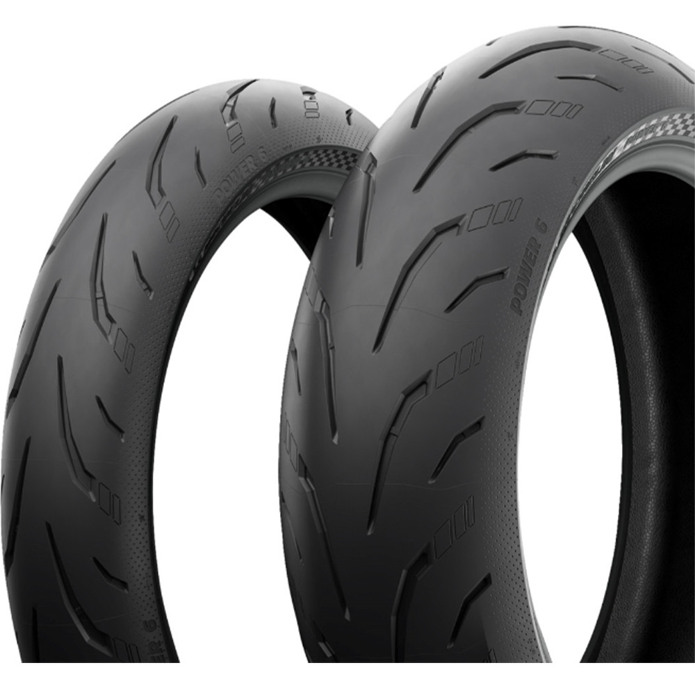 Michelin Power 6 Front Tires Sportbike Track Gear