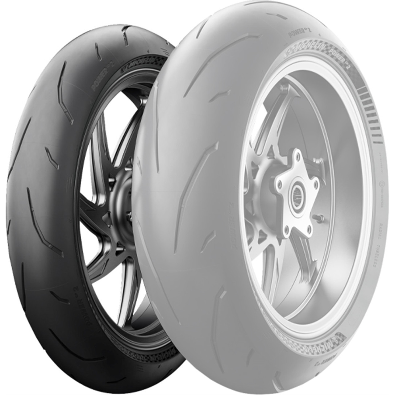 パーツ POWER GP 120/70ZR17 190/55ZR17 Michelin Michelin Power 6 190/55ZR17 120/70ZR17 Front Rear Motorcycle