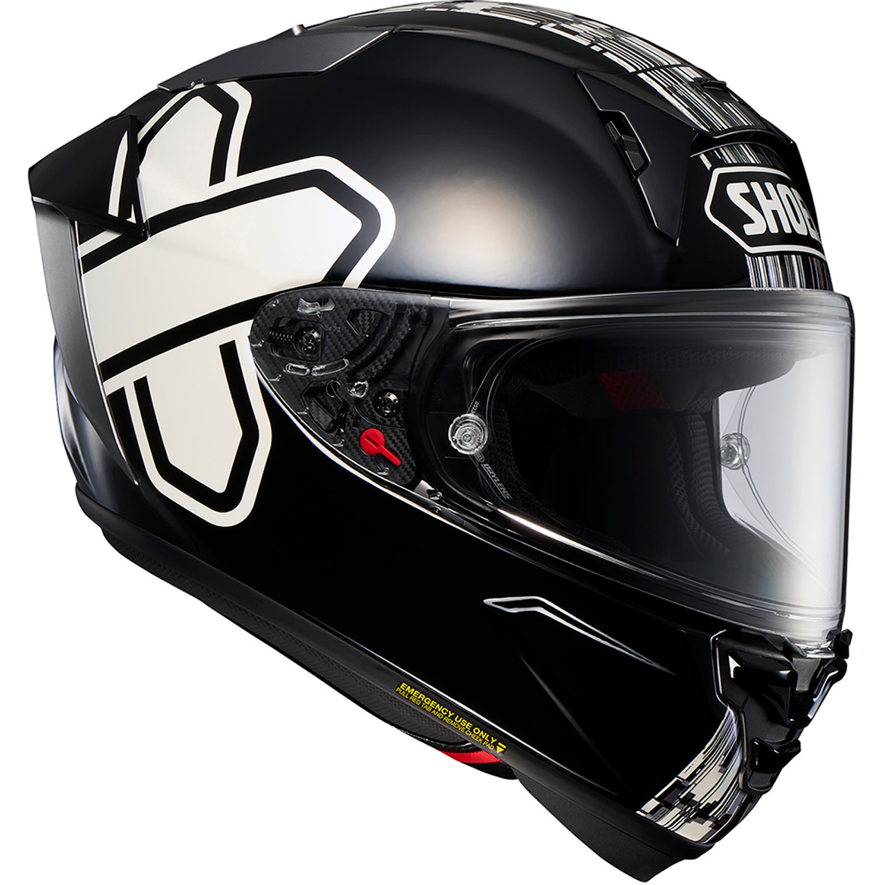 セキュリティ・セーフティ shoei x15 X-Logo Shoei X-Fifteen Cross Logo Helmet - Sportbike Track Gear