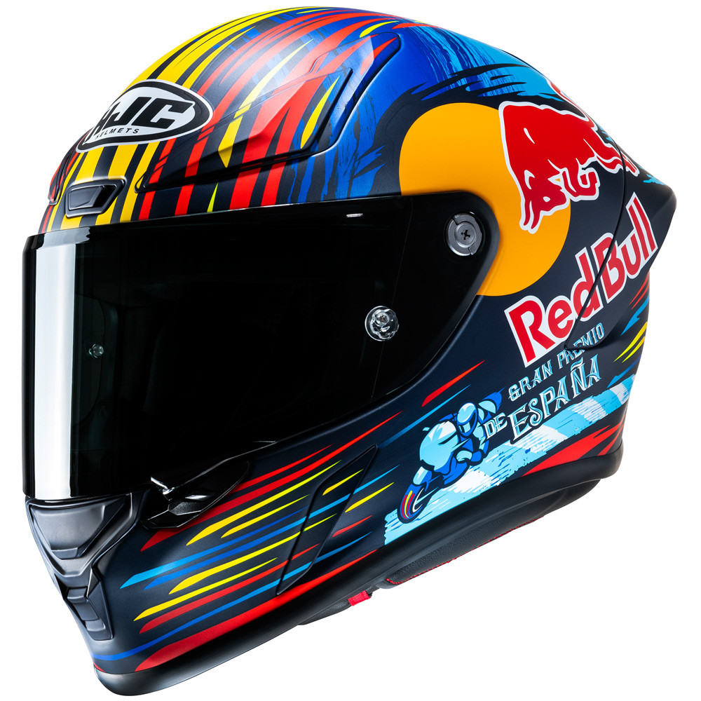 HJC RPHA 1N Red Bull Jerez GP Helmet - Sportbike Track Gear HJC RPHA 1N Red Bull Jerez GP Helmet - Sportbike Track Gear
