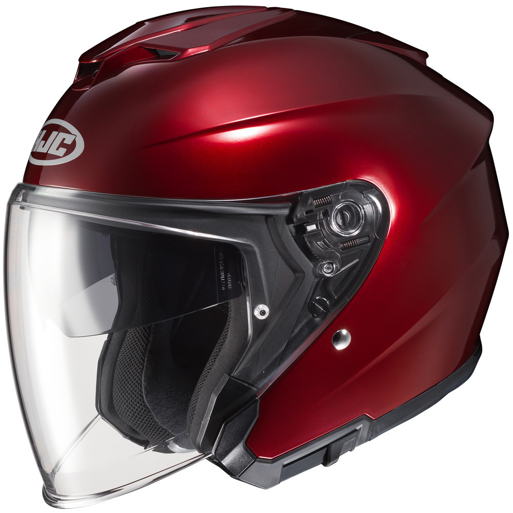 HJC i30 Solid Open Face Helmet X-Small - Sportbike Track Gear