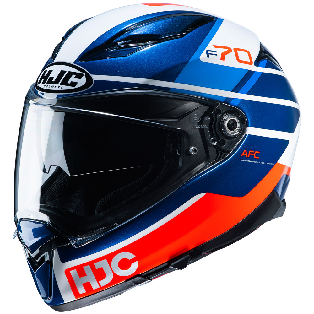 HJC F70 Tino Helmet X-Small - Sportbike Track Gear