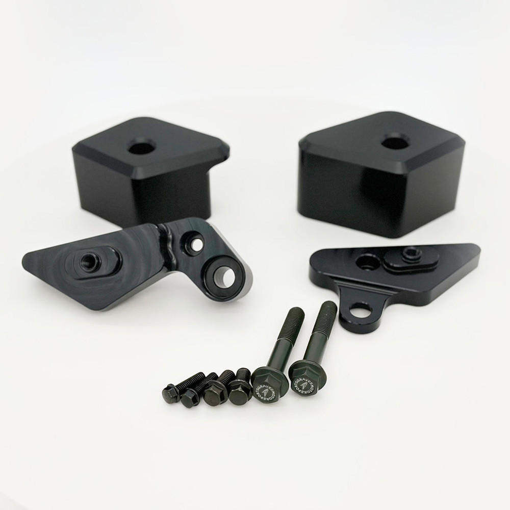 Graves Motorsports Kawasaki ZX6R 2024-2026 Frame Slider Kit