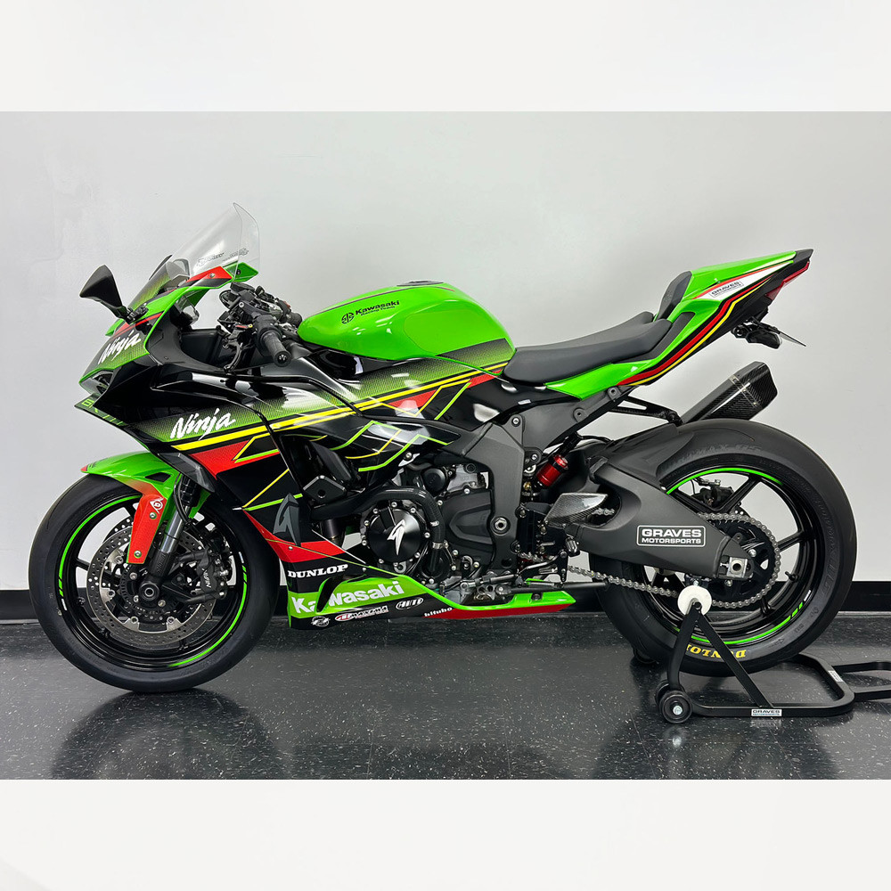 Graves Motorsports Kawasaki ZX6R 2024-2026 Frame Slider Kit
