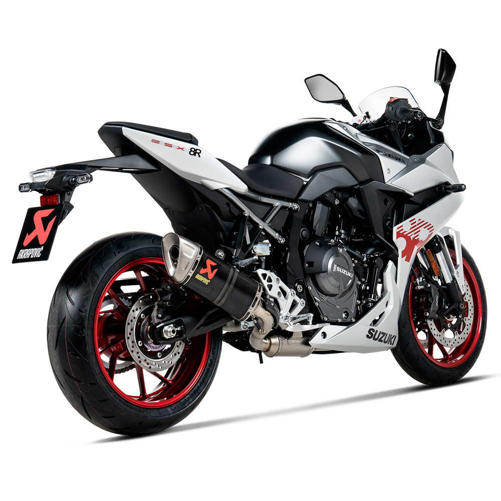 パーツ AKRAPOVIC RACING LINE CARBON GSX 8 Akrapovic Racing Line Carbon Exhaust - Suzuki GSX-8S / GSX-8R 2025